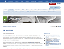 Tablet Screenshot of jusletter-it.weblaw.ch